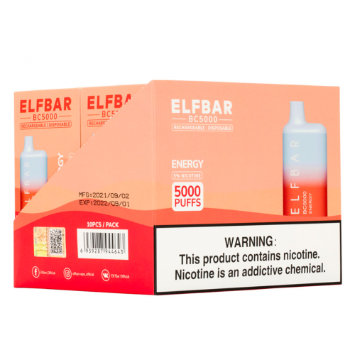 ELF BAR BC5000 Puffs Disposable Vape OEM