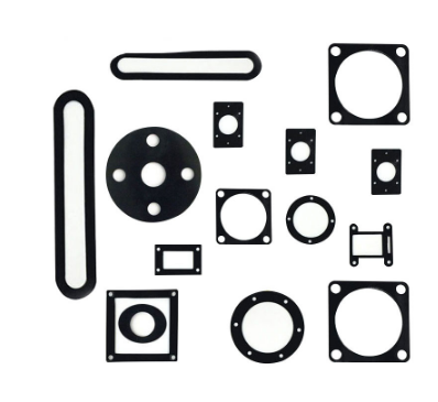 nitrile oil-resistant rubber gasket seals waterproof flame retardant EPDM high temperature resistant fluoroelastomer flat gasket