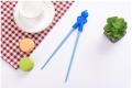 Roliga Förtjusande Portable Silicone Kids Training Chopsticks