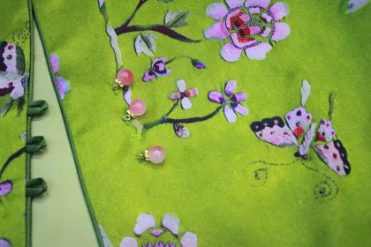 Chic Kelly Green Women`s Sleeveless Vest