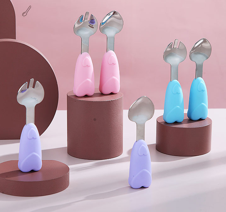 Silicone Baby Bowl Utensils Set