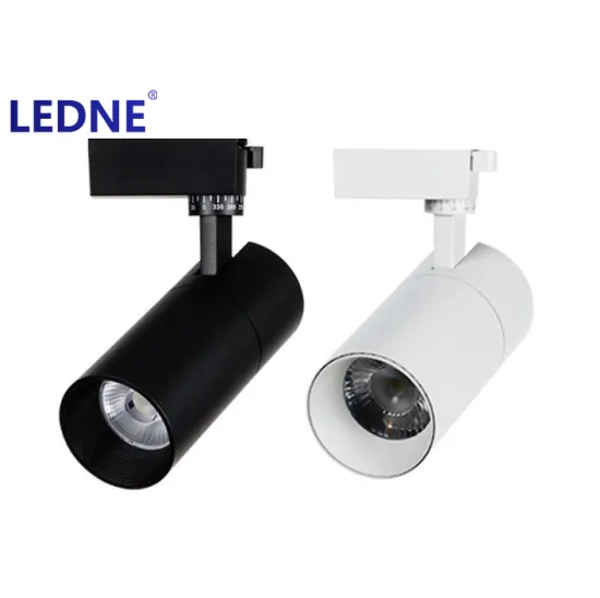 COB Commercial Open- Mounted Ceiling Rail-Type Spotlight for Clothing Store Background and Wall Lighting