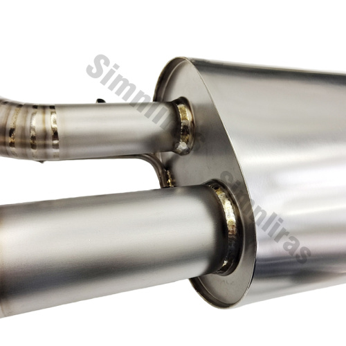 Titan-Abgasauspuff für Mercedes-Benz GLE63S 4.0T ab 2023