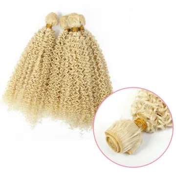 Synthetic Hair Weave  Afro Kinky Curly Hair Bundles African lace For Women hair Extensions