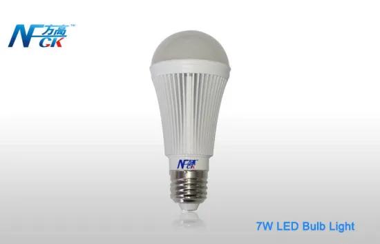 High Cri Ac 220v 7watt E27 Household Led Light Bulbs , 200°led