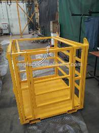 adjustable work platform man work platform of forklift truck equipment attachment