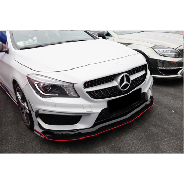 Carbonado ZR Carbon Fiber Front Lip for Mercedes-Benz W117 CLA45 AMG