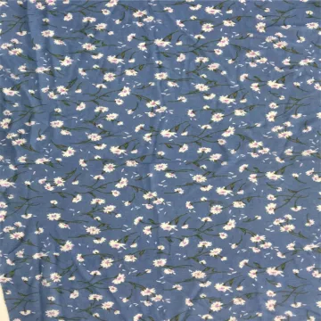 100% Polyester Print Fabric For Woman's Skirt