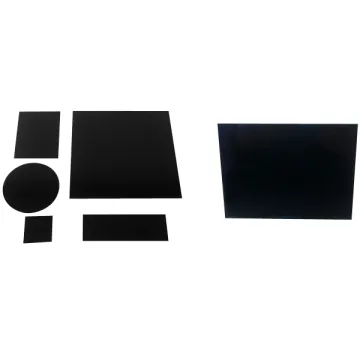 Optical Black Color ZWB1 ZWB2 ZWB3 Filter Glass