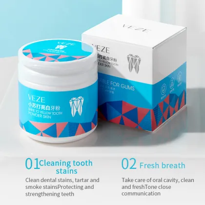 VEZE Baking Soda Brightening Tooth Powder 50g