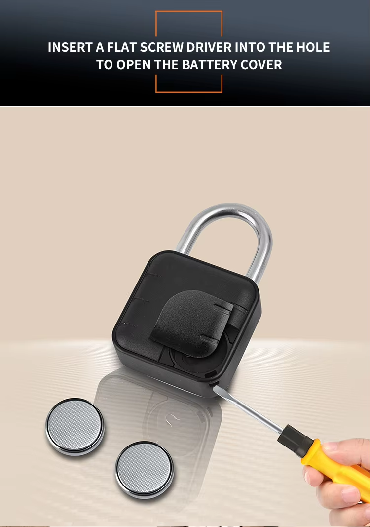 3 Battery-powered padlock