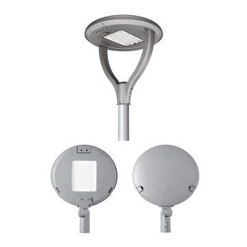 Outdoor Solar LED Garden Lamp with Motion Sensor: 20W, 30W, and 50W Antique Style Post Top Street Lighting