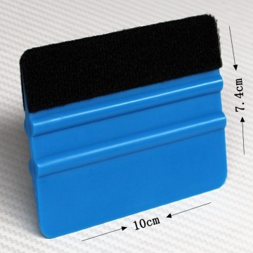 Blaue Gummi -Rakel -Tint -Tools