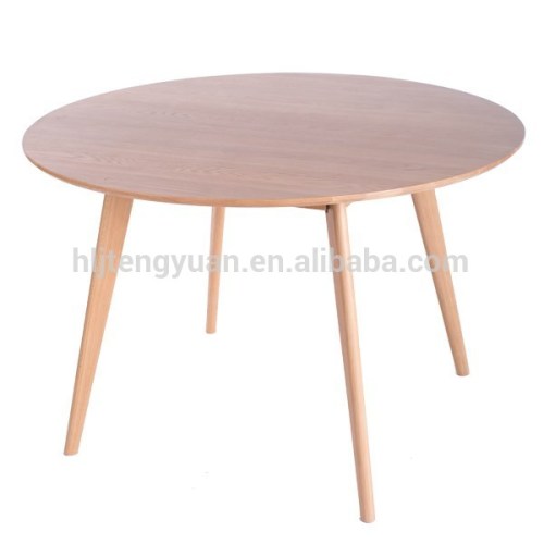 European Oak Wood Restaurant Dining Table, High Quality European Oak