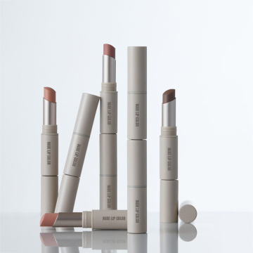 Custom Logo Vegan Velvet Lipstick - Matte Creamy Nude Long Lasting Luxury Lipstick