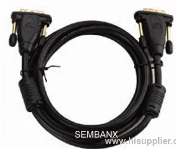 Usb Dvi - Dvi Cable Black 