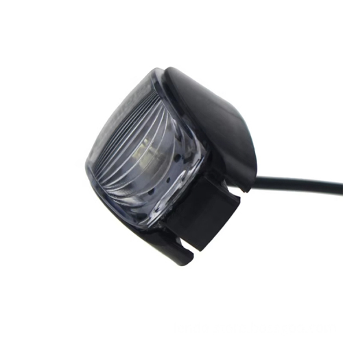 10-30V Red Amber Dual-Color LED Side Marker Lights for Trucks and Trailers