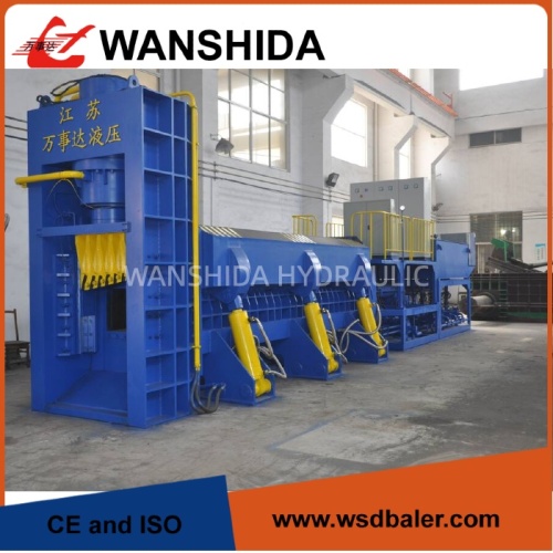 Tesoura enfardadeira hidráulica de alto desempenho para sucata