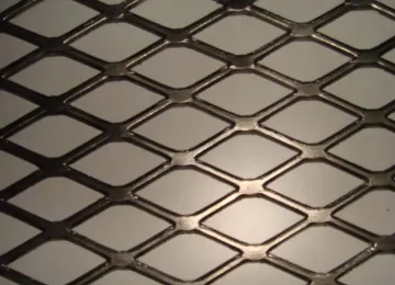 Expanded Metal Grid by flattened expanded metal