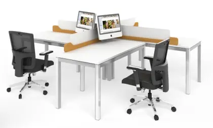 Office cubicle workstation desk 2,4,6 person workstation