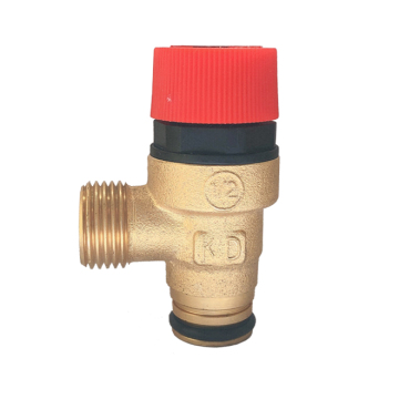 Brass Safety Valve with Handle and Spigot Casting Part