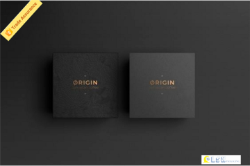 Customized recycled matte gift packaging paper box