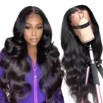 Raw Brazilian Virgin Human Hair Hd Full 360 Lace Wig Cheap Transparent 360 Lace Wig Natural Human Hair Wig Vendor