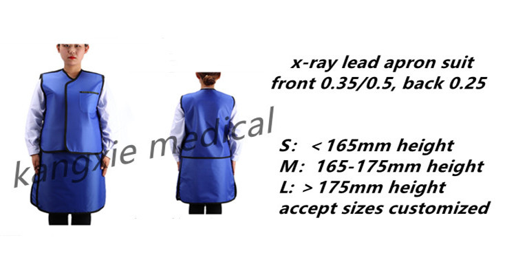 x ray lead apron suit