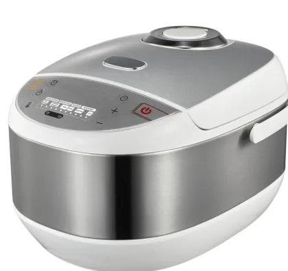 4L Custom Logo Black and White IH Buffalo Rice Cooker with Stainless Pot
