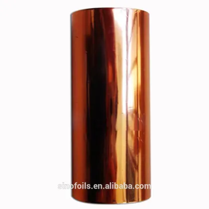 Metallic hot stamping foil for leather 2016 from far east yu la