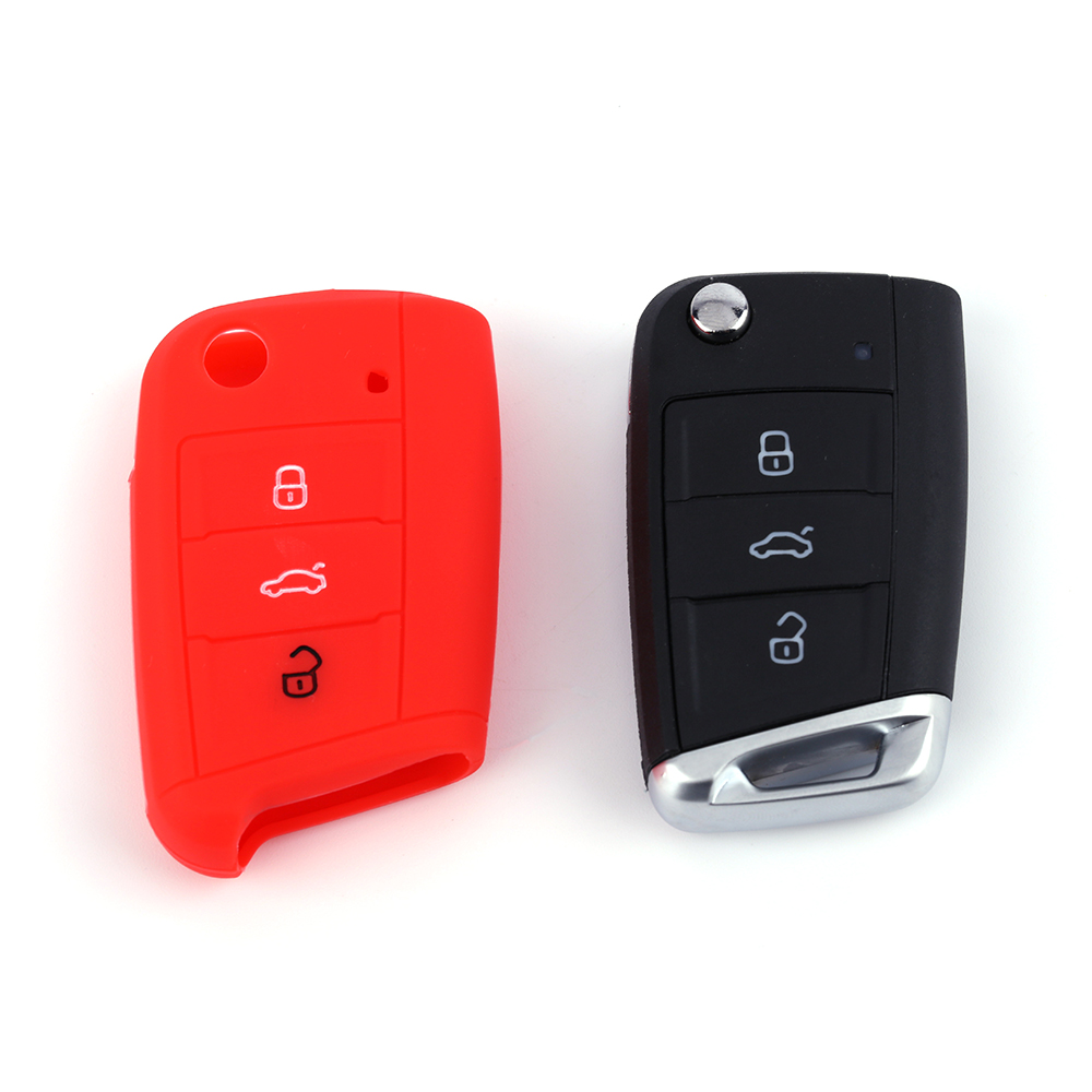 3Buttons Folding Car Key Case