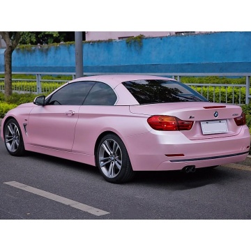 Fashion self adhesive Matte Metallic Blush Pink Car Wrapping Film