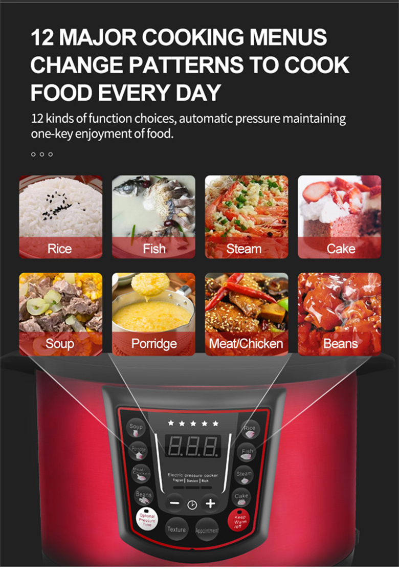 Multi-purpose instant pot pressure cooker Multi-purpose instant pot pressure cooker