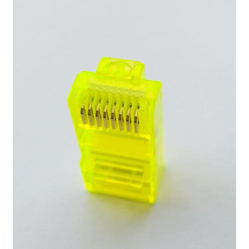 Cabezal de cristal CAT5e RJ45 8P8C