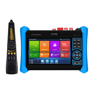 5.4inch OTDR Fiber Optic Tester with CCTV Camera Monitor and Optical Power Meter