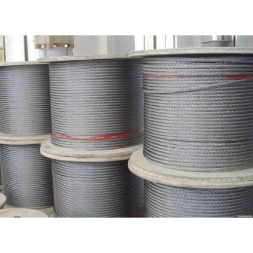 U Cable Steel di Wire per u petroliu per a perforazione 6x19 + iws