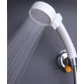 White ABS Detachable High Pressure Handheld shower set