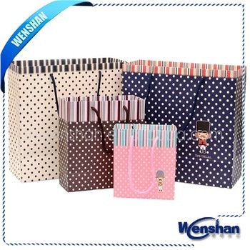 2015 Wholesale China factory eco-friend high quality flower gift paper bag