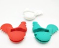 Alat memasak Silicone Rooster Shape Pot Clips Holder