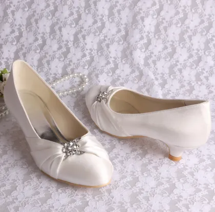 Closed Toe Lilac Wedding Bridesmaid Shoes
