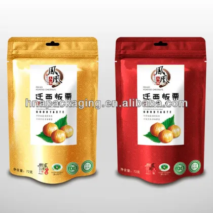 snack food package bags for dog or pet