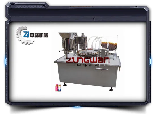 Oral liquid filling capping machine