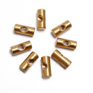 Brass Barrel Nut Cross Dowel Hole Nut Hammer