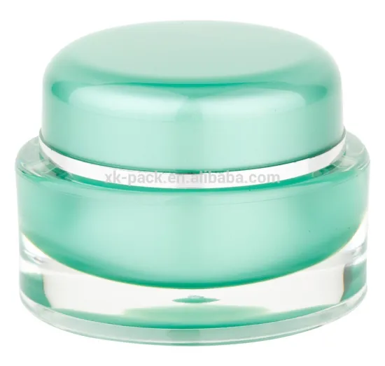 acrylic cream cosmetic jars