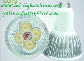 GU10 dimmable LED lamp, 3W/4W/5W MR16/E27 LED spotlight