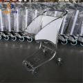 Airport railway station portable shopping cart