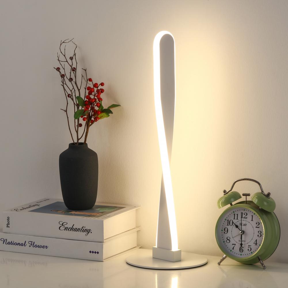 Spiral Led Nightstand Lamp