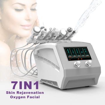 Portable 7-in-1 Micro Hydro Dermabrasion Oxygen Facial Jet Peel Machine