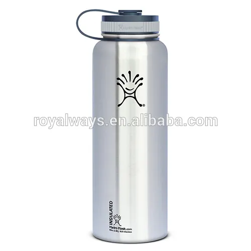 1200ml Double walled vacumn insulated stainless steel sport water bottle