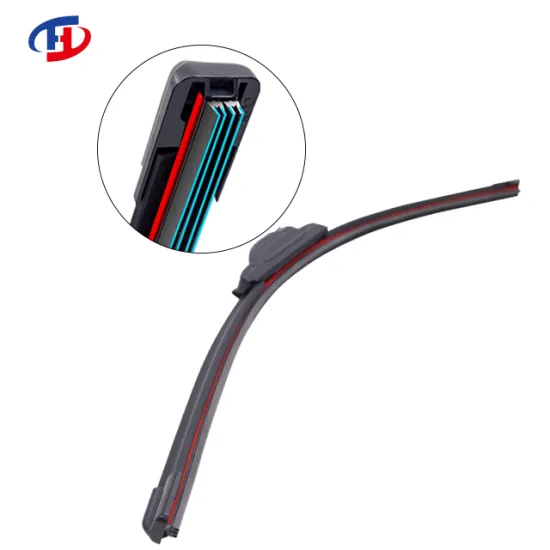 Premium Quality Four-Strip Windshield Wipers with Replaceable Adapter
